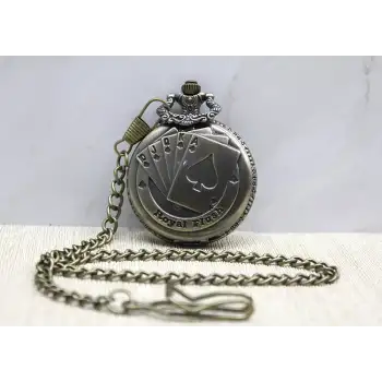 Oyun Kartı Köstekli Saat Alk3876