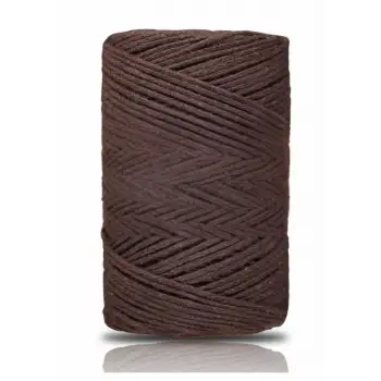 Pamuk Makrome 2 mm Kahverengi