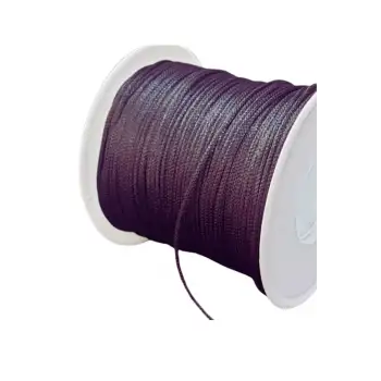 Paraşüt İpi, Bileklik-Kolye örgü ipi 1 mm 50 metre Füme