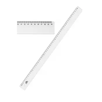 Plastik Cetvel 50 cm