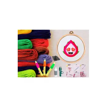 Punch Seti Nakış Seti Kasnaklı Kendin Yap Seti Seri 138