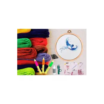 Punch Seti Nakış Seti Kasnaklı Kendin Yap Seti Seri 19