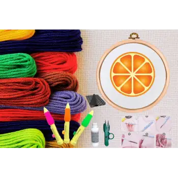 Punch Seti Nakış Seti Kasnaklı Kendin Yap Seti Seri 48