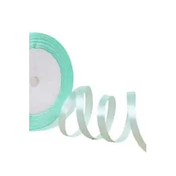 Saten Kurdele 2 cm 10 Metre Turkuaz