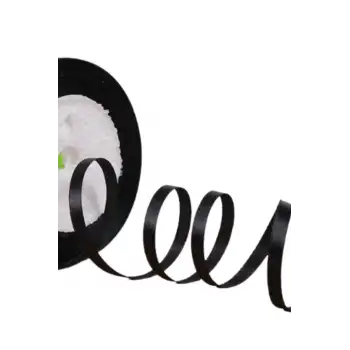 Saten Kurdele 3 mm Siyah 1 Metre