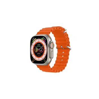 Ultra Akıllı Saat Spor Erkekler Kadınlar Nfc Bt Çağrı Kablosuz Şarj Apple Android Uyumlu