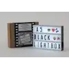 A5 Işıklı Harfli Dekoratif Led Pano Lightbox