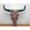Ahşap Duvara Asmalı Bufalo Kafası Galıleo-7