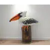 Ahşap Pelikan 45 Cm Oka-4