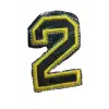 Aplike Ütü İle Yapışan 2 Rakamı Arma 2x4 cm