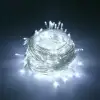 New 100 Ledli 8 Fonksiyonlu 10 Metre Led Aydınlatma Dekor Lambası (beyaz)