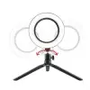 New 10inç 26cm Youtube Instagram Tiktok Selfie Stüdyo Video Fotoğraf Ring Light Tripod Led Hal