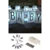 New 10lu Lightbox Işıklı Harf Mesaj Panosu Dekoratif  Harf Işık Zinciri