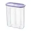 New 2 Kapaklı Ölçekli Erzak Kuru Gıda Saklama Kutusu Kabı 2,4 Litre-SA940
