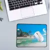 New 25x32 cm Küçük Boy Mouse Pad Manzara Ada