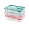 New 3 Bölmeli Sefer Tası Pratik Kolay Gıda Diyet Saklama Erzak Kabı