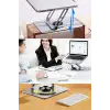 New 360 Derece Dönebilen Hava Aldıran Laptop Standı