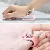 New 4 Adet İğnesiz Yorgan Çarşaf Ve Perde Tutucu Sabitleyici Kaydırmaz Örtü Düzenleyici Klips