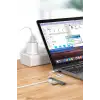 New 4 Portlu Bağlantı İstasyonu Ultra İnce USB Bölücü TYPE-C tipi Çoklu Arayüz Adaptörü Multi Usb Çoklayıcı