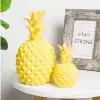 New Ananas Şeklinde Desenli Büyük Boy Pilli Masa ve Gece Lambası