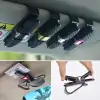 New Araç İçi Güneşliğe Takılan 2li Gözlük,Kart,Para Takmalık Aparat