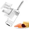 New Ayarlanabilir 3 Farklı Başlıklı Tutmalı Sebze Dilimleyici Peynir Rendeleyici Aparat