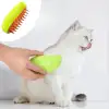 New Buharlı Yumuşak Silikon Uçlu Kedi & Köpek Tüy Tarama Tarağı Yıkama Fırçası