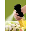 New  Çok Amaçlı Cam Şişe Püskürtmeli Dağıtıcı Yağdanlık Limonluk Sirke Sosluk Spreyi Siyah