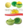 New Hazneli Kapaklı Hijyenik Pratik Kolay Limon Sıkacağı Aparatı