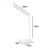 New İnce Uzun USBli Dokunmatik 3 Kademeli 360 Derece Özel Göz Korumalı led Lityum Masa Lambası