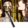 New Kendiliğinden Işıklı Masaüstü Tripod Olabilen Telefon Tutuculu Kablosuz Kumandalı Selfie Çubuğu