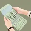New Kendiliğininden Çantalı Seyahat Tipi 16 Parça Manikür Pedikür Seti