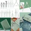 New Kendiliğininden Çantalı Seyahat Tipi 16 Parça Manikür Pedikür Seti