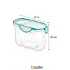 New Kilitli Kapaklı Contalı Hava,Su Sıvı Geçirmez 1,2 Litre Erzak Saklama Kabı-SA580