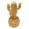 New Led Işıklı Sevimli Kaktüs Dekoratif Masa Lambası Mini Biblo Gece Lambası-GOLD