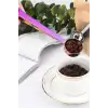 New Mandallı Kahve Ölçü Kaşığı Renkli Çok Fonksiyonlu Paslanmaz Çelik Kaşık