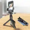New Masaüstü Tripod Olabilen Telefon Tutuculu Kablosuz Kumandalı Selfie Çubuğu