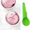 New Pratik Mandallı Plastik Dondurma Servis Sunum Kepçesi Kaşığı