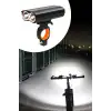 New Şarj Göstergeli Uzun Menzil Su Geçirmez LED Bisiklet Feneri 1600 Lumen