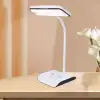 New Şarjlı Oynar Esnek Başlıklı Dokunmatik 3 Farklı Modda Yanan Kaymaz Taban LED Masa Lambası