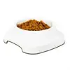 New Silikon Kaydırmaz Taban Plastik Kedi ve Köpek Mama ve Su Kabı 2 L