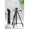 New Telefon ve Fotoğraf Makinası Takılabilen Bluetooth Kumandalı 146 cm Tripod