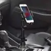 New Teleskopik Araç Bardak Yerine Giren Telefon Tutucu
