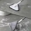 New Teleskopik Saplı 150 cm Üçgen Mop Cam Duvar Tavan Fayans Parke Temizleyici Mop