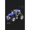 D42 Mavi Traktör Tasarım Usb/fm Radyo Bluetooth Hoparlör Speaker
