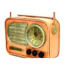 Dekoratif Metal Radyo Saat