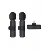 K9 Kablosuz Yaka Mikrofonu Lightning 2’li Mini Mikrofon Youtube Tik Tok 2 Adet