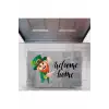Kapı Önü Paspası Dekoratif Dijital Baskı Welcome Home P-2336