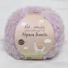La Mia Alpaca Boucle 50 Gr Lila El Örgü İpi - L346 - 34391