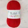 La Mia Baby Boom Koyu Kırmızı El Örgü İpi - 136 - 34266